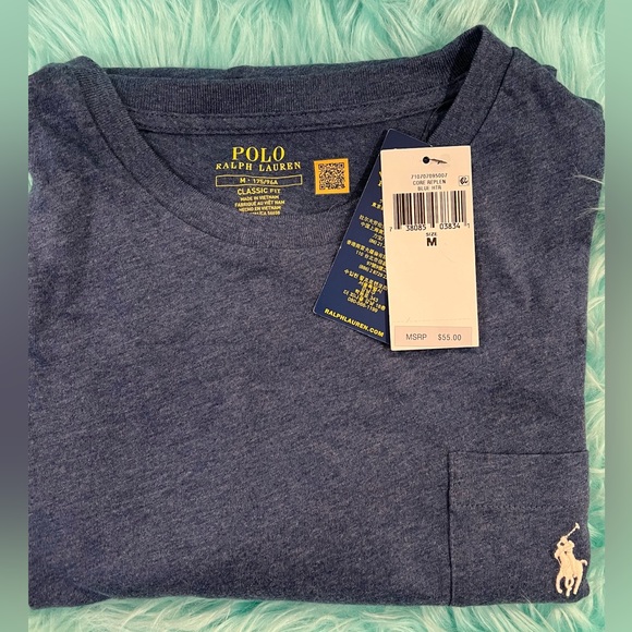 Polo Ralph Lauren Navy Blue NWT Shirt Brand New - Picture 4 of 6